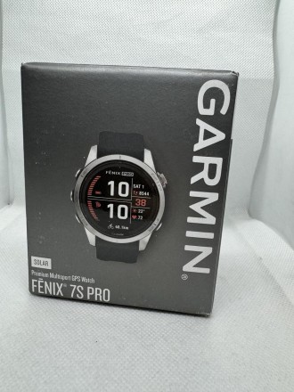 
Garmin fenix 7S Pro Solar Premium Multi Sport GPS Watch (010-02776-01) Смарт-ча. . фото 2