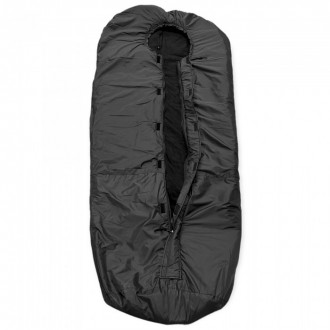 
ОПИСАНИЕ: Спальный мешок армейский черный по стандарту ВСУ на тройном синтепоне. . фото 5