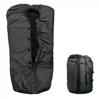 
ОПИСАНИЕ: Спальный мешок армейский черный по стандарту ВСУ на тройном синтепоне. . фото 3