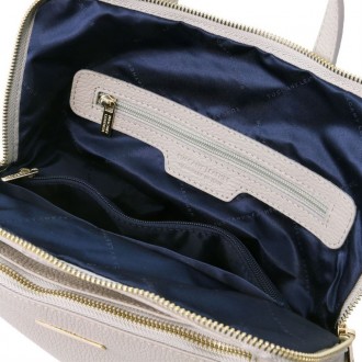 Рюкзак-сумка жіноча шкіряна (Італія) Tuscany TL141682. . фото 6