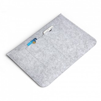 Сумка-конверт Felt Sleeve - це ідеальне рішення для збереження вашого ноутбука я. . фото 7