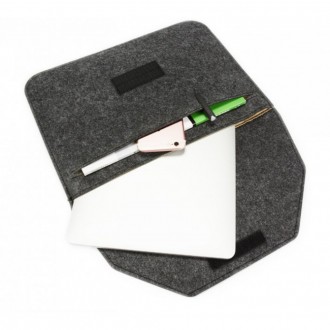 Сумка-конверт Felt Sleeve - це ідеальне рішення для збереження вашого ноутбука я. . фото 4