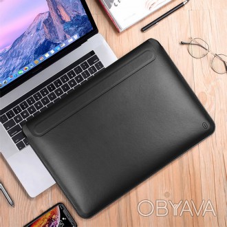 Чохол-папка з підставкою Skin Pro Portable Stand Sleeve Bag 14.2" - це стильний . . фото 1