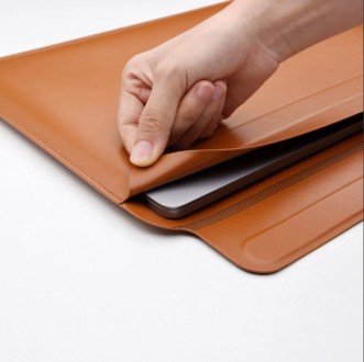 Чохол-папка Skin Pro Portable Stand Sleeve Bag 15.4" - це стильний аксесуар у ви. . фото 4