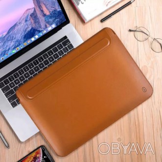 Чохол-папка Skin Pro Portable Stand Sleeve Bag 15.4" - це стильний аксесуар у ви. . фото 1