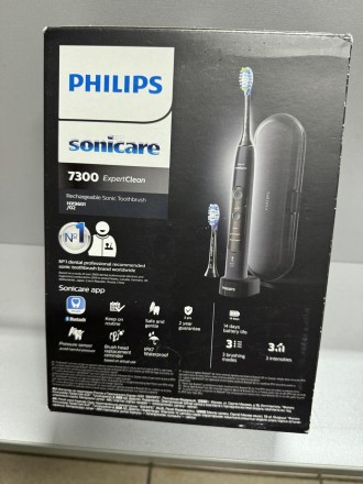 
Philips ExpertClean 7300 HX9601/02 Электрическая зубная щетка
Она удаляет до 10. . фото 6