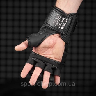 Призначення: для тренувань з єдиноборств.
Нові рукавички RIOT Pro MMA є наступни. . фото 9