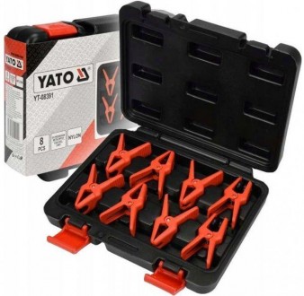 Зажимы YATO YT-08391 предназначены для защиты жестких кабелей: стальных, алюмини. . фото 3