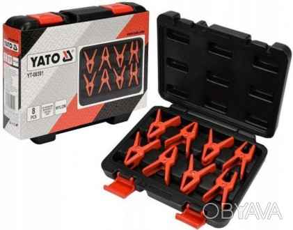Затискачі YATO YT-08391 призначені для захисту жорстких кабелів: сталевих, алюмі. . фото 1