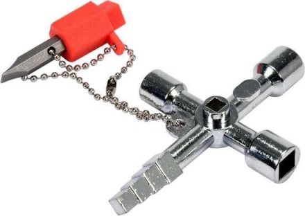 Ключ четырехгранный YATO YT-66700 предназначенный для открывания и закрывания за. . фото 2