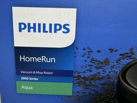 
Philips HomeRun 3000 Series Aqua XU3000/01 Робот-пылесос с влажной уборкой НОВЫ. . фото 5