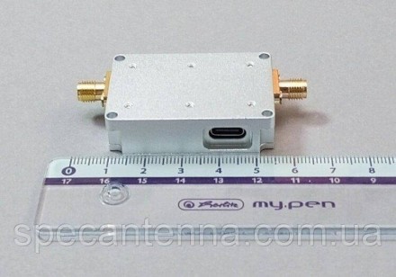 Усилитель радиосигналов WYDZ-LNA -10M-6ГГц 10 дБ, малошумящий, TYPE-C.Сценарии п. . фото 5