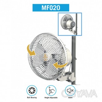 
Вентилятор для гроубокса Monkey Fan 20W версии 2022 года на широкоподшипниках п. . фото 1