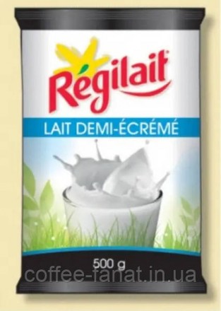 Сухое молоко в гранулах Regilait Lait Demi-Ecreme 500 г - это полуобезжиренное м. . фото 3