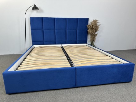 Описание:
Кровать Стефания 160х200 фабрики Элизиум двуспальная, прямоугольной фо. . фото 2