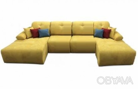 Описание:
Угловой диван Джокер П-обр фабрики Элизиум стильный, комфортный диван . . фото 1