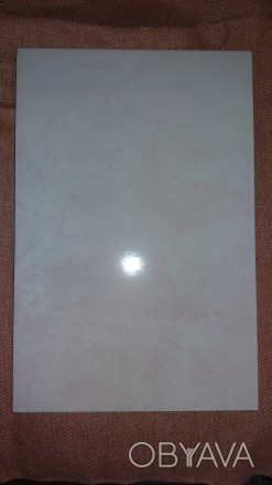 Плитка облицовачная, цвет бледнорозовый, Ровная. Общий объем 1,9 кв.м (32 штуки). . фото 1