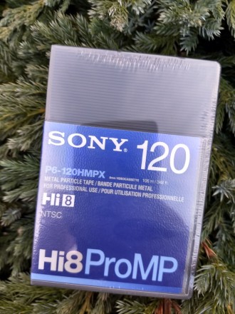 Профессиональная видеокассета Sony P6-120 HMPX Hi-8/Digital 8 содержит мощные ма. . фото 10