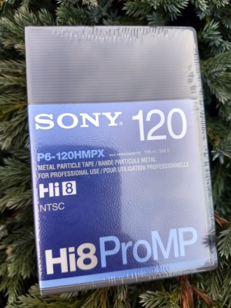 Профессиональная видеокассета Sony P6-120 HMPX Hi-8/Digital 8 содержит мощные ма. . фото 8