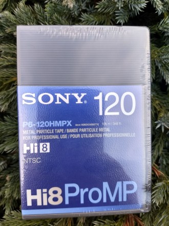 Профессиональная видеокассета Sony P6-120 HMPX Hi-8/Digital 8 содержит мощные ма. . фото 9