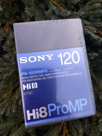 Профессиональная видеокассета Sony P6-120 HMPX Hi-8/Digital 8 содержит мощные ма. . фото 4