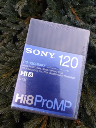 Профессиональная видеокассета Sony P6-120 HMPX Hi-8/Digital 8 содержит мощные ма. . фото 5