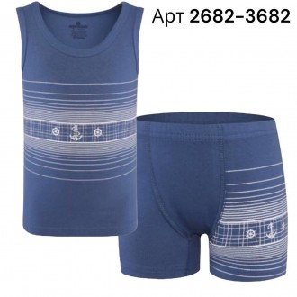 Комплект для мальчика арт 2682-3682 – это стильная одежда от популярной торговой. . фото 2