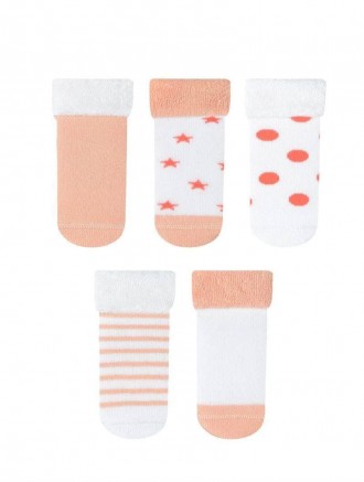Шкарпетки махрові для новонароджених з гальмами BROSS Арт. 23295
Колір: білий, п. . фото 2