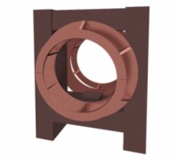 Опори сталеві рухомі (ОПБ2) використовуються  для кріплення сталевих технологічн. . фото 4