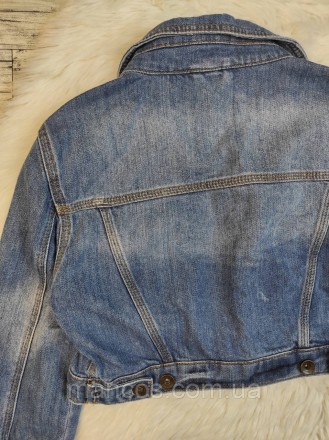 Женский джинсовый пиджак Moto TopShop синий короткий
Состояние: б/у, в отличном . . фото 5