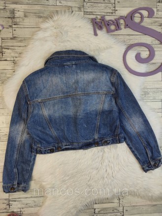 Женский джинсовый пиджак Moto TopShop синий короткий
Состояние: б/у, в отличном . . фото 4