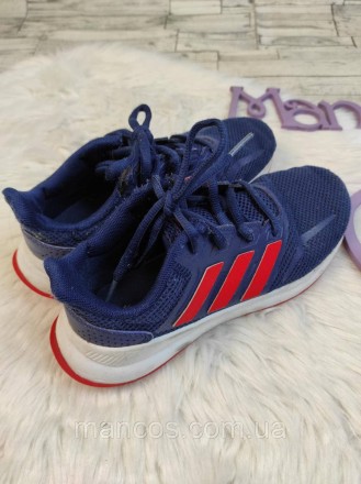 Детские кроссовки Adidas для мальчика текстиль сетка синие
Состояние: б/у, в хор. . фото 5