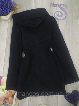 Женское чёрное кашемировое пальто с капюшоном VR
Состояние: б/у, в отличном сост. . фото 5