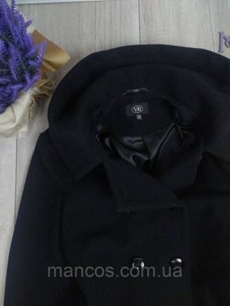 Женское чёрное кашемировое пальто с капюшоном VR
Состояние: б/у, в отличном сост. . фото 3