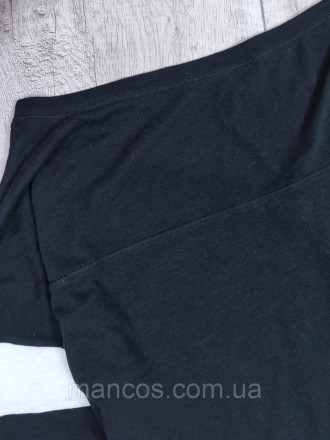 Женская объемная черная футболка Tally Weijl с надписью 84 Tally
Состояние: б/у,. . фото 8