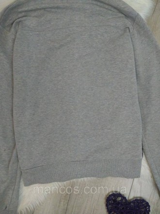Серая спортивная кофта для мальчика Adidas на молнии с капюшоном
Состояние: б/у,. . фото 7