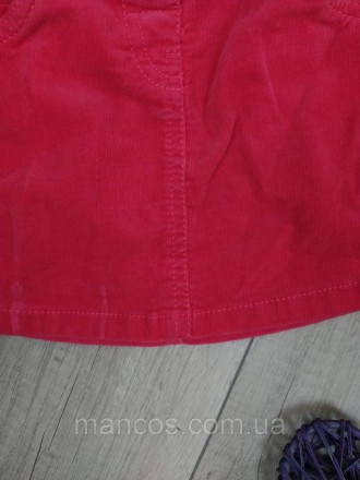 Вельветовая розовая юбка для девочки Next 
Состояние: б/у, в хорошем состоянии 
. . фото 4
