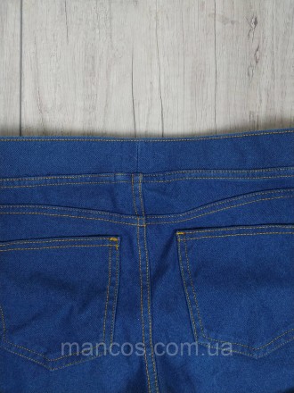 Джинсовые шорты для девочки H&M голубые
Шорты из эластичной ткани джерси, имитир. . фото 7