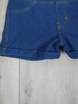 Джинсовые шорты для девочки H&M голубые
Шорты из эластичной ткани джерси, имитир. . фото 5