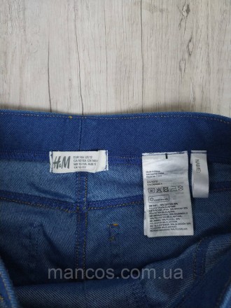 Джинсовые шорты для девочки H&M голубые
Шорты из эластичной ткани джерси, имитир. . фото 10
