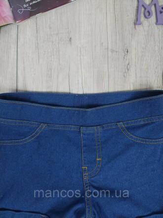 Джинсовые шорты для девочки H&M голубые
Шорты из эластичной ткани джерси, имитир. . фото 4