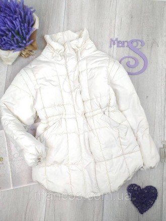 Куртка жилет женская трансформер House brand белая 
Состояние: б/у, в идеальном . . фото 2