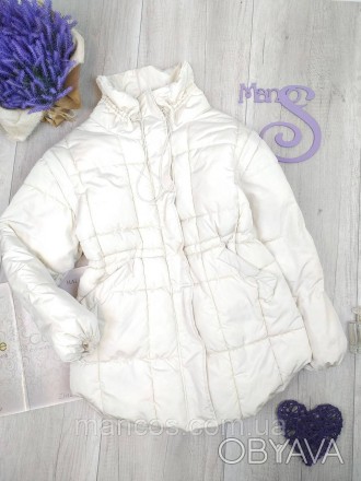 Куртка жилет женская трансформер House brand белая 
Состояние: б/у, в идеальном . . фото 1