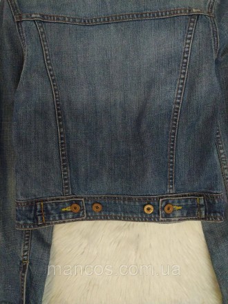Женский короткий джинсовый пиджак синий Colin's 
Состояние: б/у, в отличном сост. . фото 9