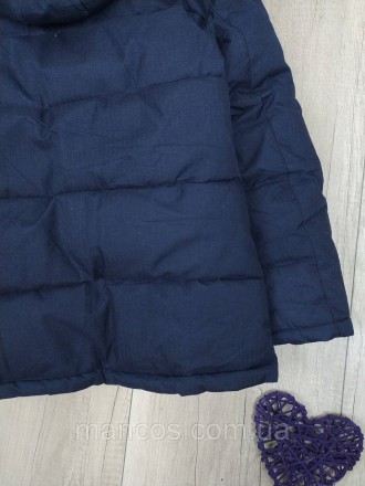 Куртка зимняя High design для мальчика тёмно-синяя капюшон с опушкой 
Состояние:. . фото 7