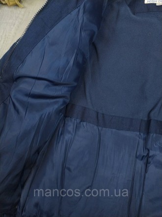 Куртка зимняя High design для мальчика тёмно-синяя капюшон с опушкой 
Состояние:. . фото 8