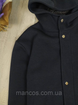 Мужское пальто Zara чёрное укороченное с капюшоном 
Состояние: б/у, в идеальном . . фото 3