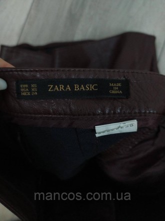 Юбка Zara кожаная коричневая 
Состояние: б/у, в отличном состоянии 
Производител. . фото 9