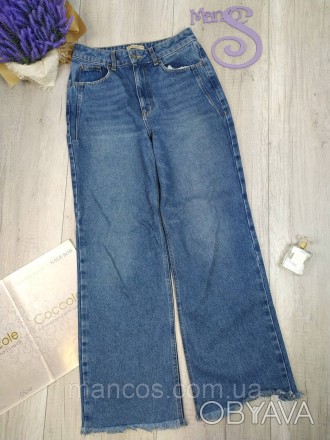 Женские джинсы трубы Goldi синие 
Состояние: б/у, в отличном состоянии
Производи. . фото 1
