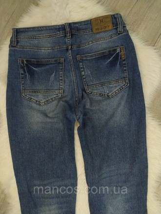 Мужские джинсы Cropp Denim синие
Состояние: б/у, в идеальном состоянии 
Производ. . фото 6
